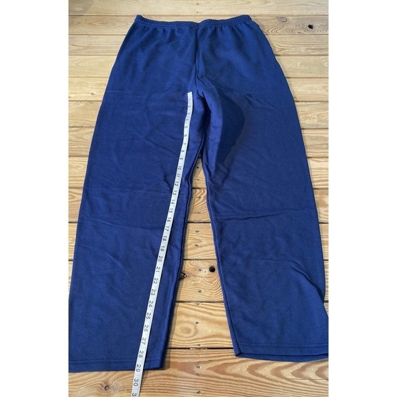 NEW Hanes Sweatpants Size Large Men’s Navy - Picture 7 of 9